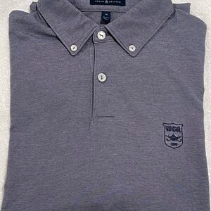 Peter Millar Heather Blue Polo Shirt
